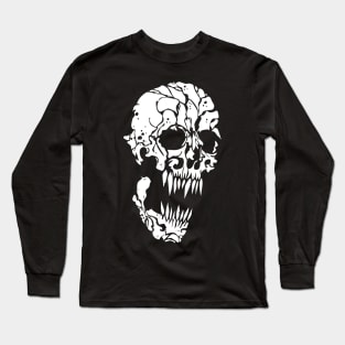 horror skull Long Sleeve T-Shirt
